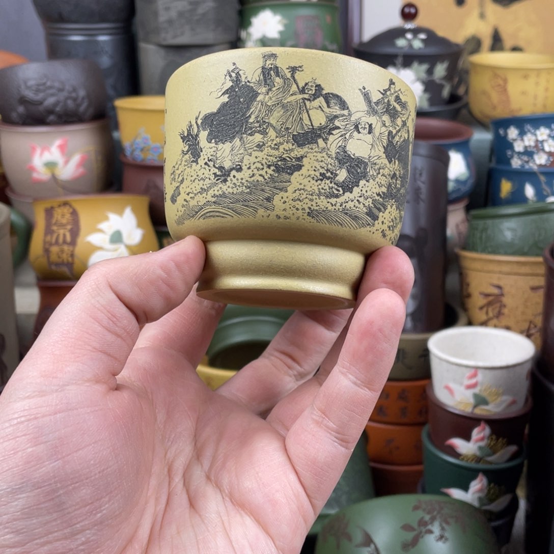 紫砂茶杯紫砂茶杯