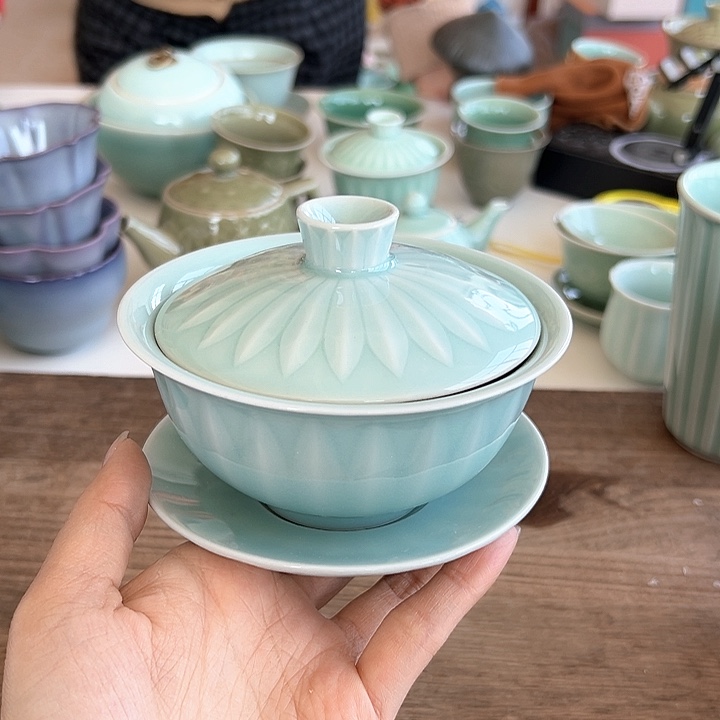 小米茶器龙泉青瓷