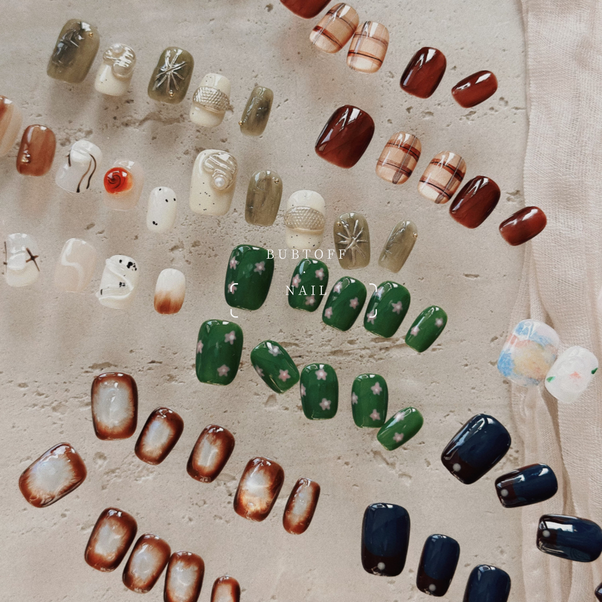 【BUBTOFF NAIL橱窗】直播链接（下单备注编码！！）