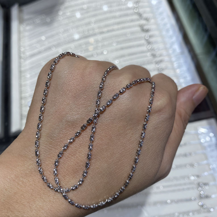 铂金pt950时尚项链51cm