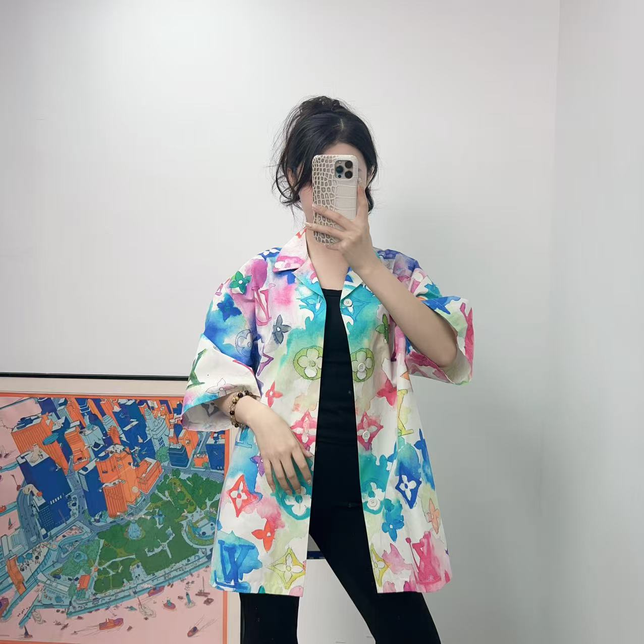 95新 LouisVuitton/路易威登 麦殿/衬衣XL码21/251124YYTVX01