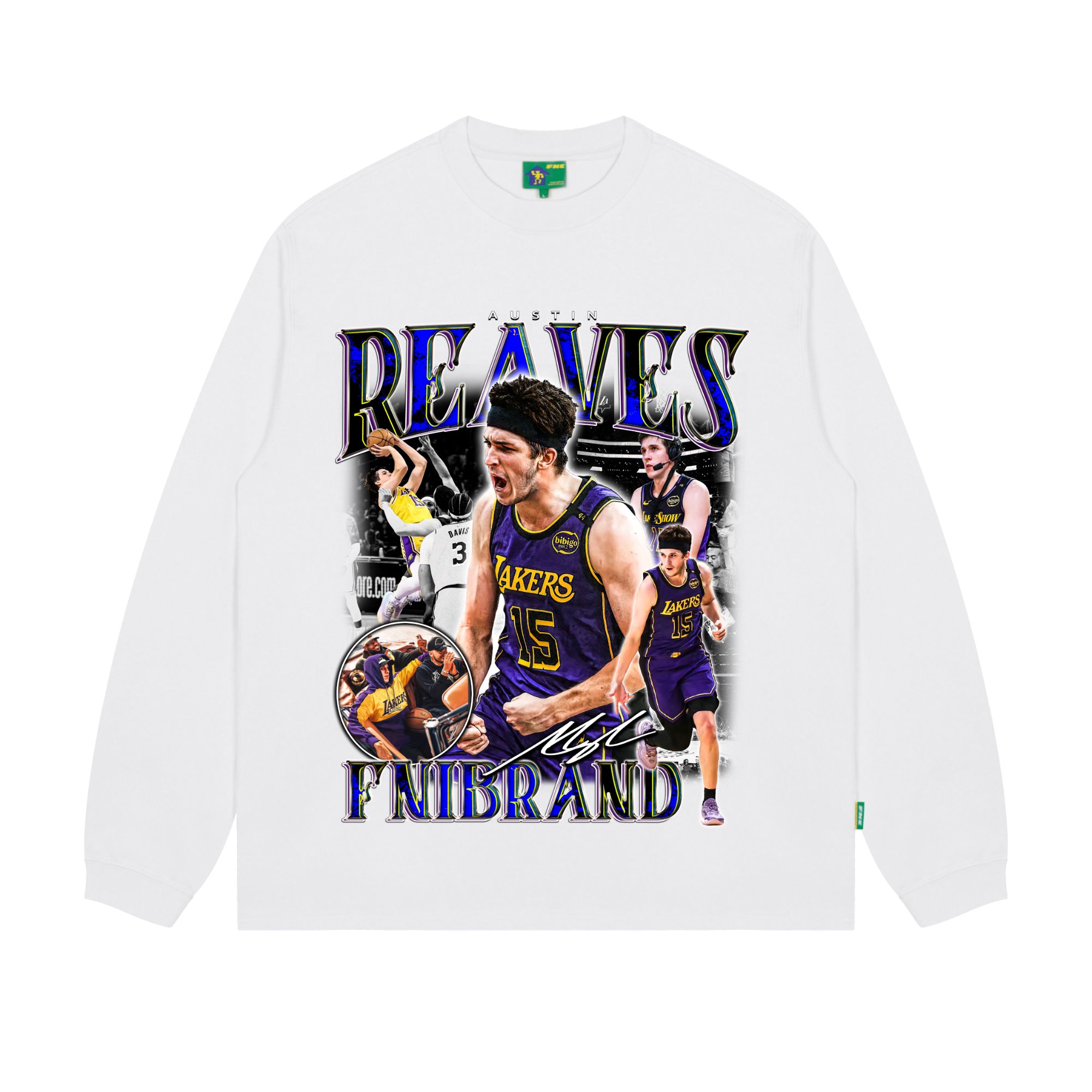 <FNIFNI>-里弗斯-男女同款t恤美式纯棉夏季短袖上衣国潮新款