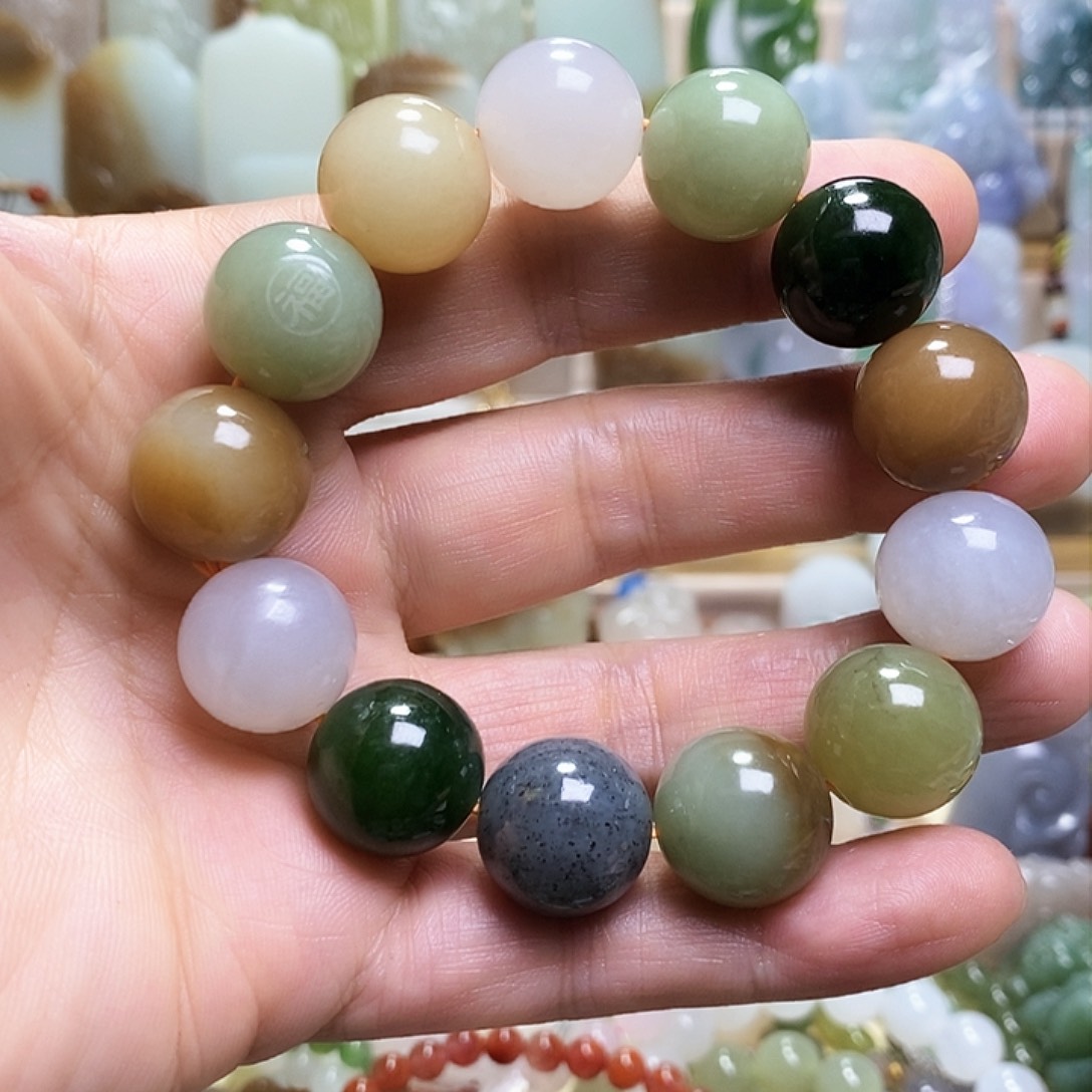 和田玉手链未镶嵌