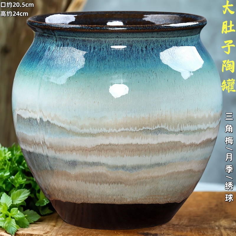 多肉花盆大号特大号陶罐绿植三角梅月季果树花盆清仓捡漏陶瓷花盆