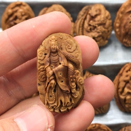 桃核吊坠桃核材质