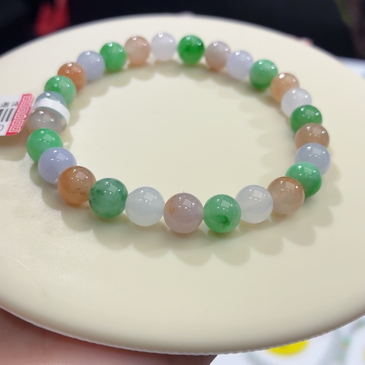 翡翠未镶嵌手链冰胶糖果卡7