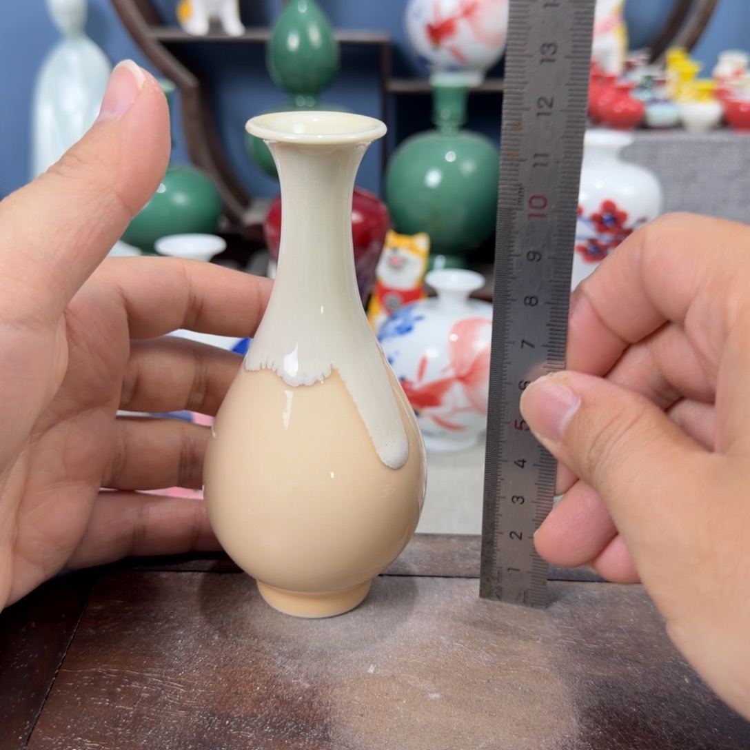 陶瓷手工小花器摆件