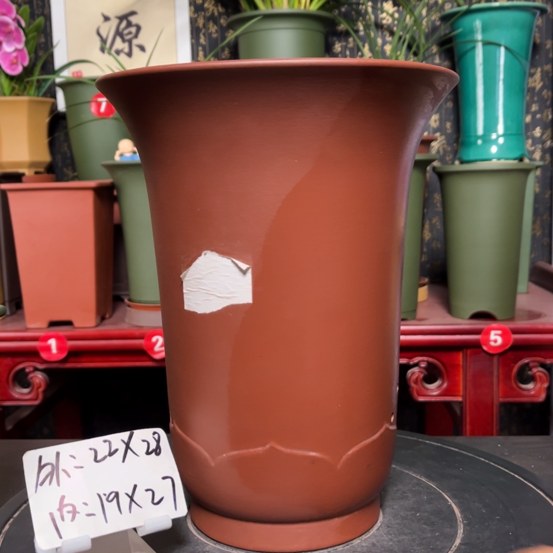 紫砂花盆紫砂花盆