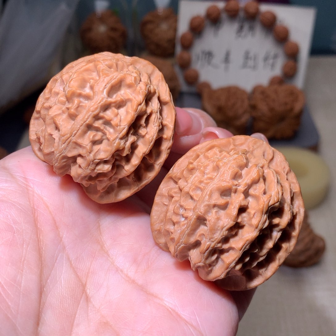 文玩核桃把件苹果