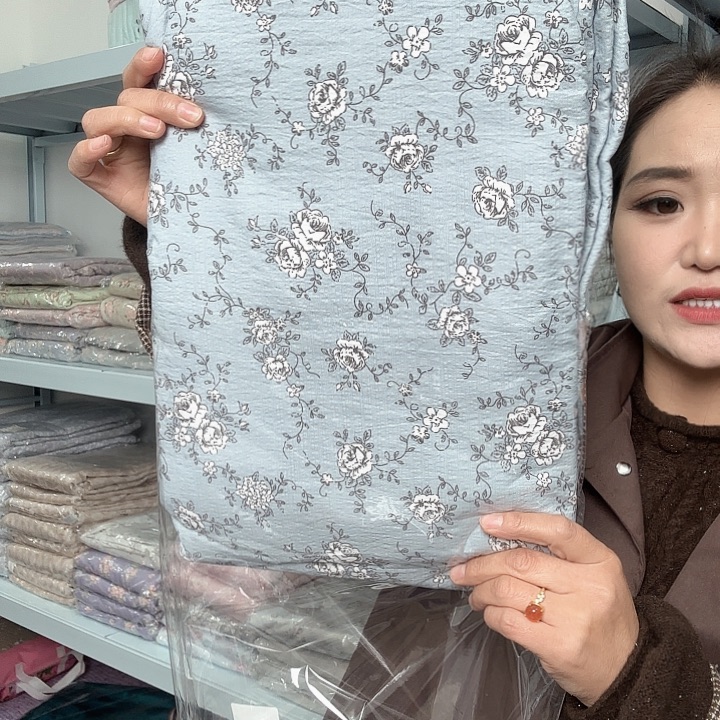 棉棉好看的双人被套