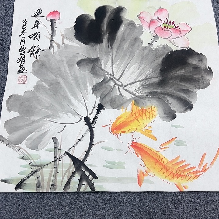 小鱼美术作品欣赏