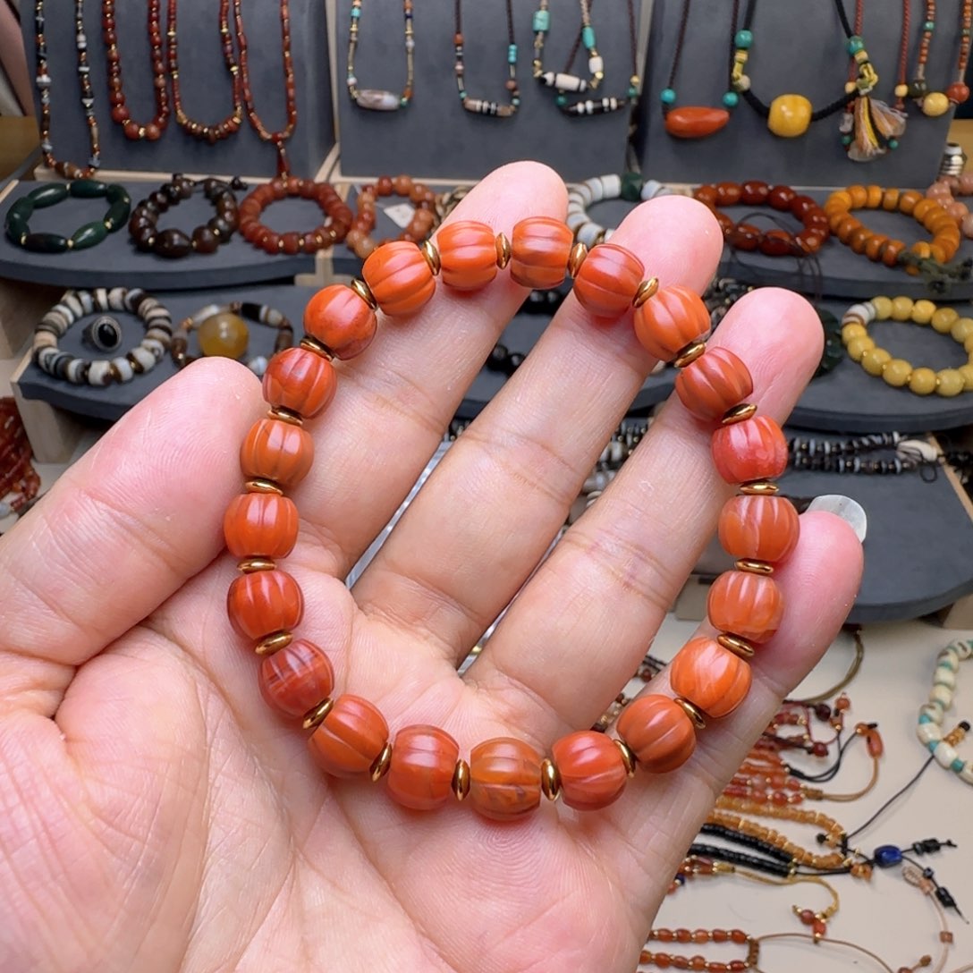 南红玛瑙颈饰未镶嵌f g ki f f b n n