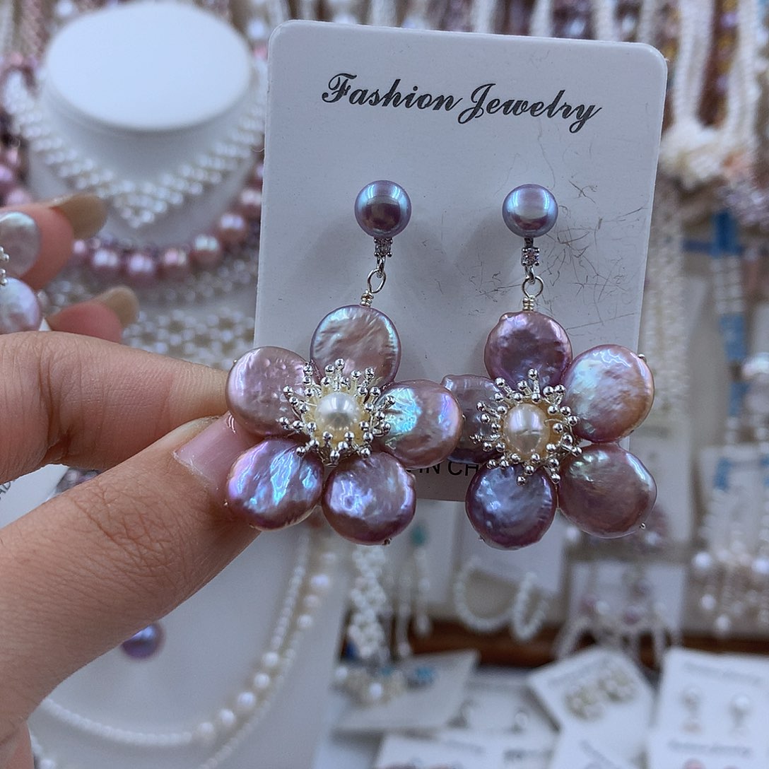 项链18K金镶嵌淡水珍珠