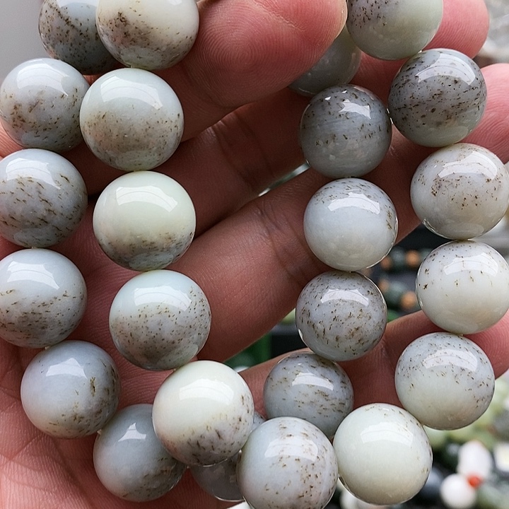 【闪购商品】手链未镶嵌和田玉16糖白拍一发一