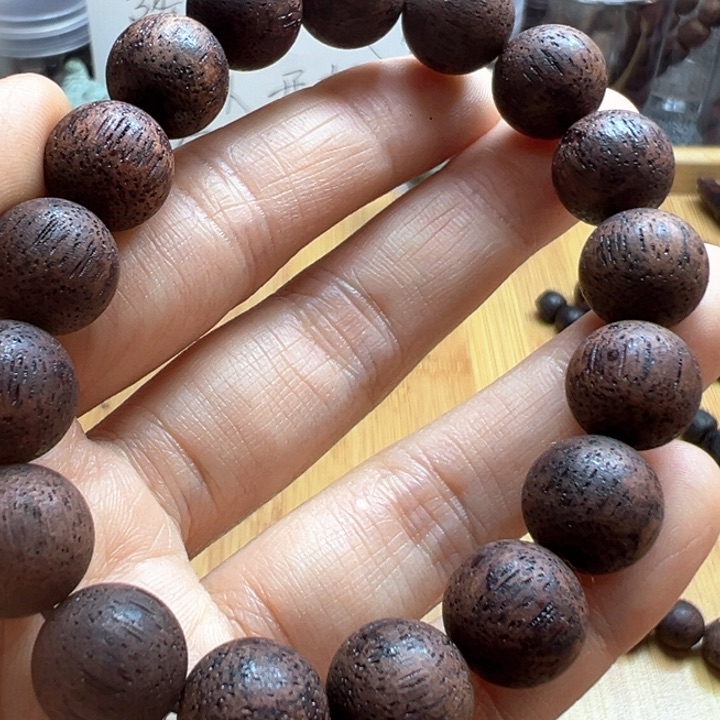 藤类降真香黄油12圆珠单圈