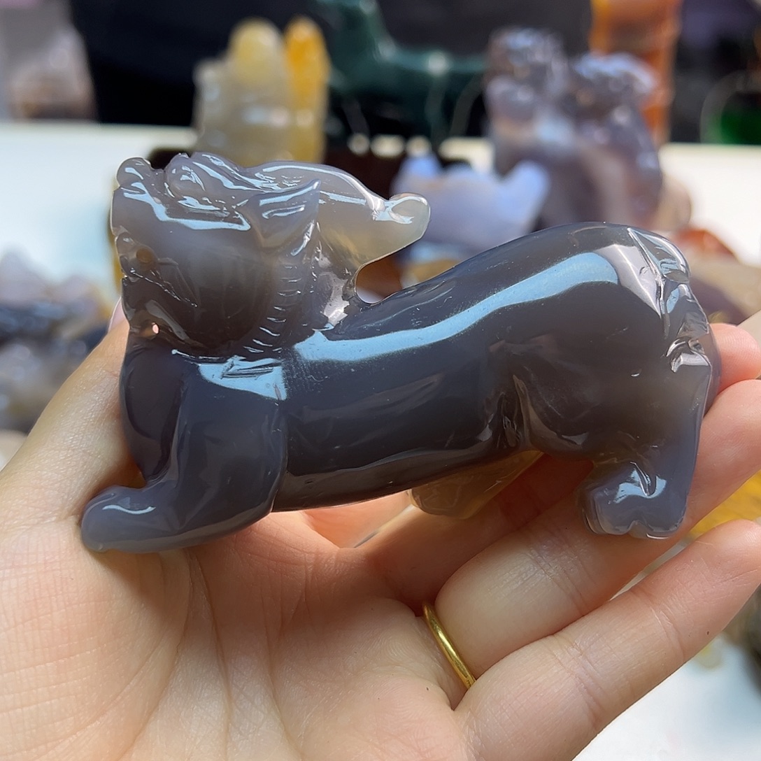 玛瑙/玉髓未镶嵌颈饰