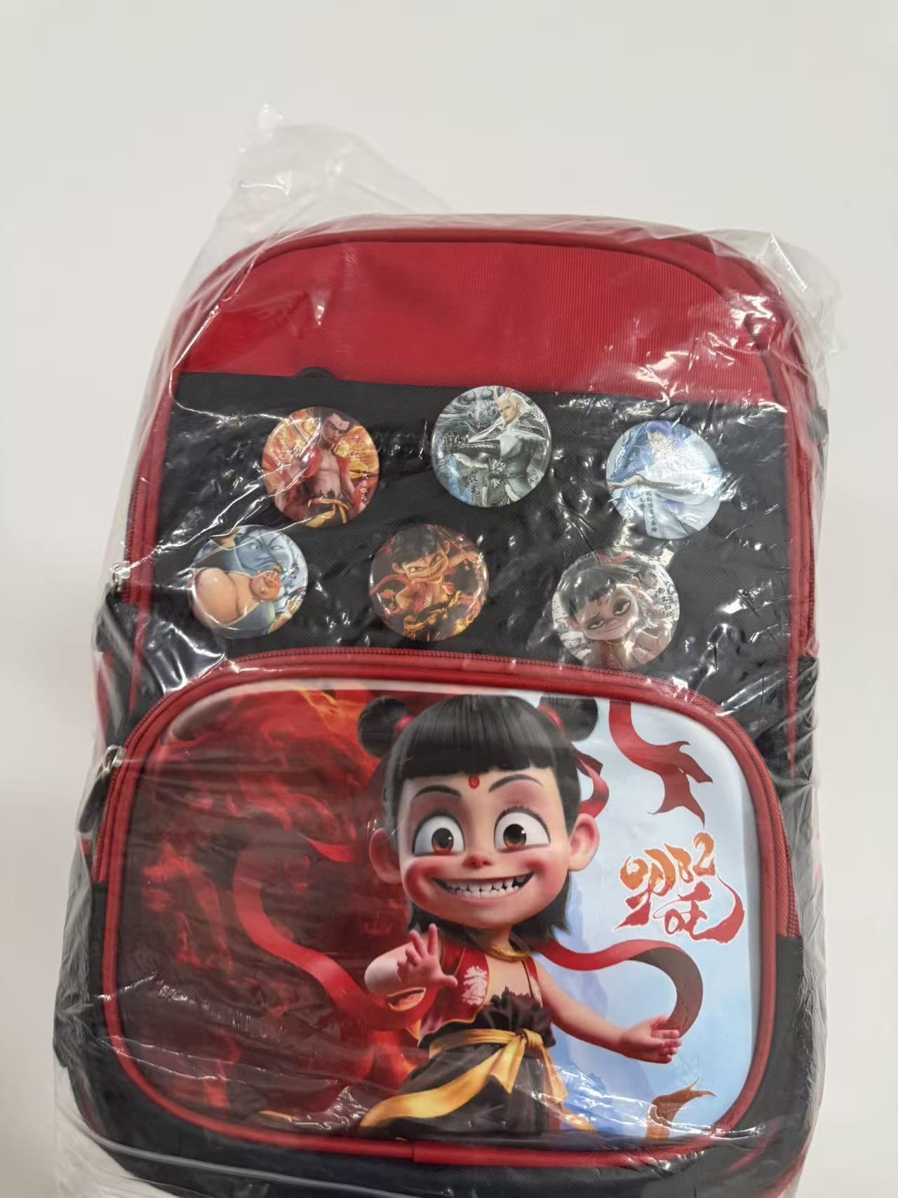 小学生哪吒双肩包1 - 6年级男女童轻便防水大容量幼儿园适用