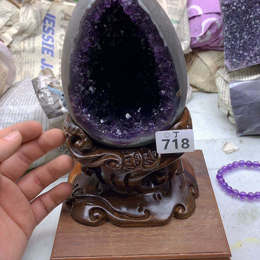 紫晶大型摆件（非配饰）未镶嵌