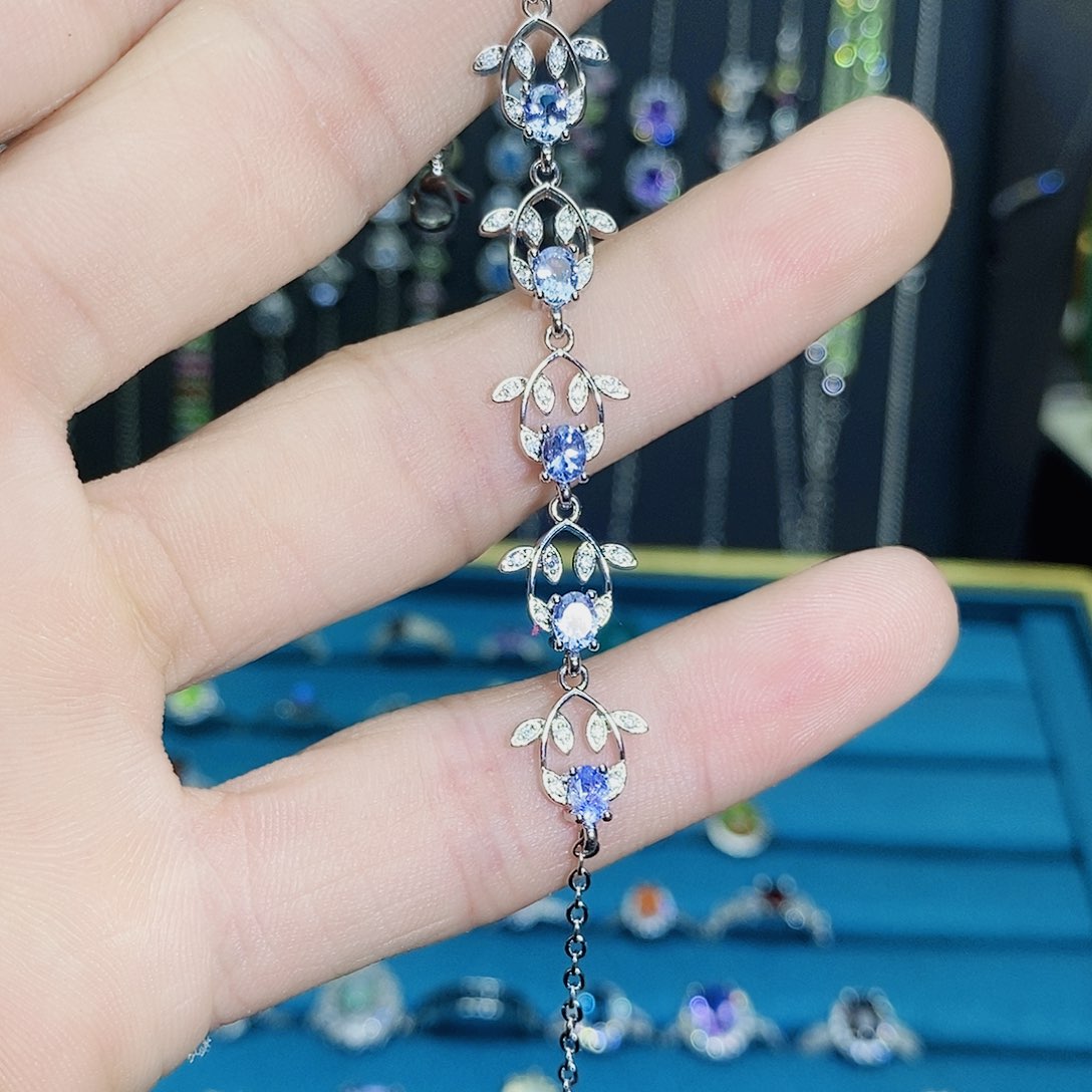 紫晶珠宝半成品银S925镶嵌