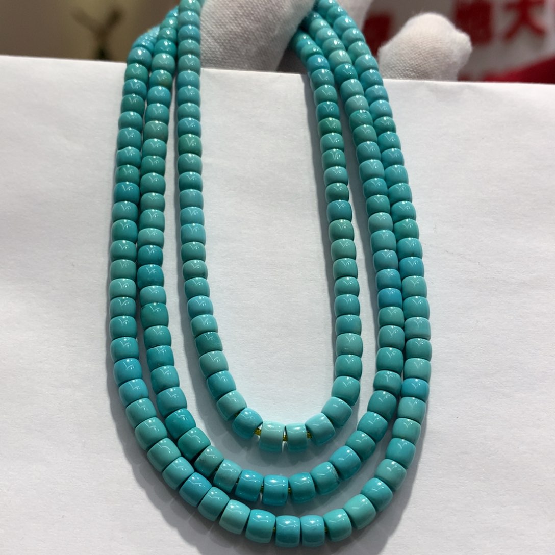 绿松石长链未镶嵌