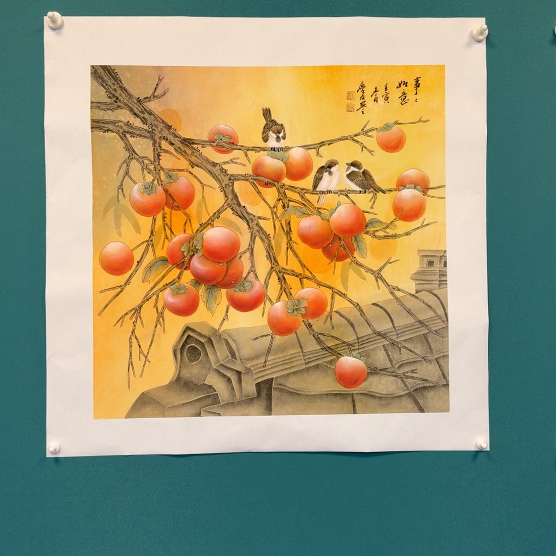 国画李庆友花鸟作品