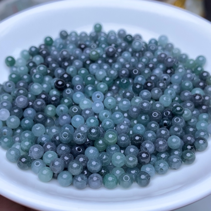 【闪购商品】翡翠手链未镶嵌卡4冰蓝水乌鸡100个