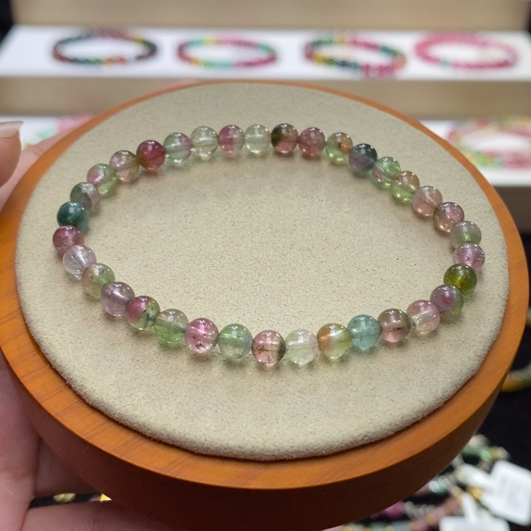 【闪购商品】碧玺手串未镶嵌两天看货期