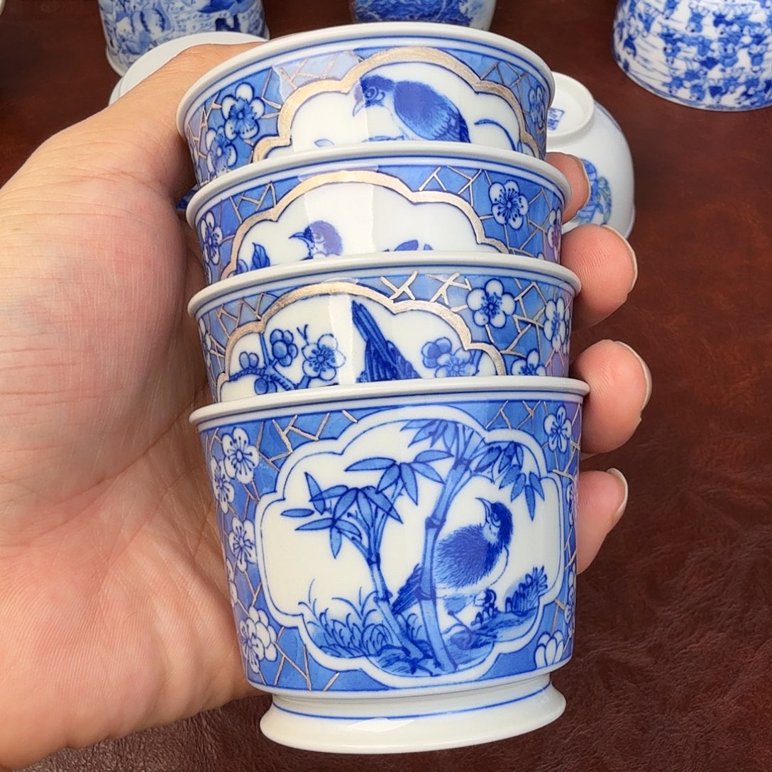 朝***开景德镇全手工手绘陶瓷