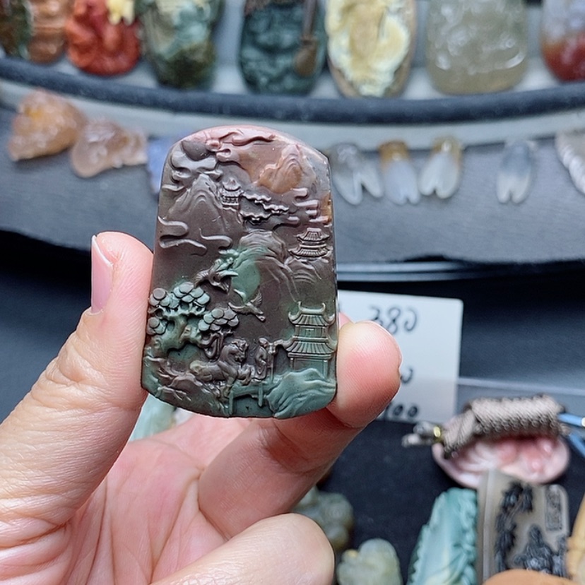 【闪购商品】定制石英质玉吊坠未镶嵌