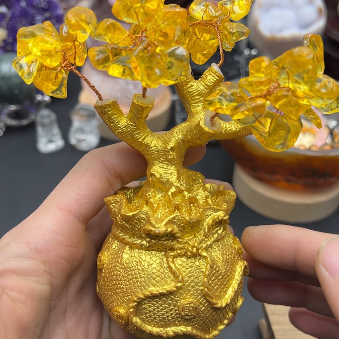 紫晶水晶摆件未镶嵌