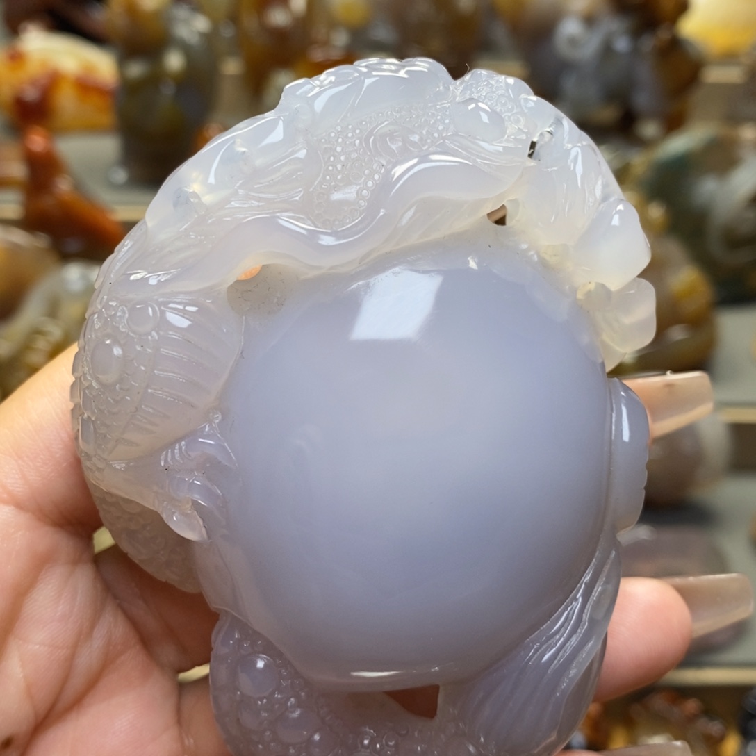 玛瑙/玉髓未镶嵌把件