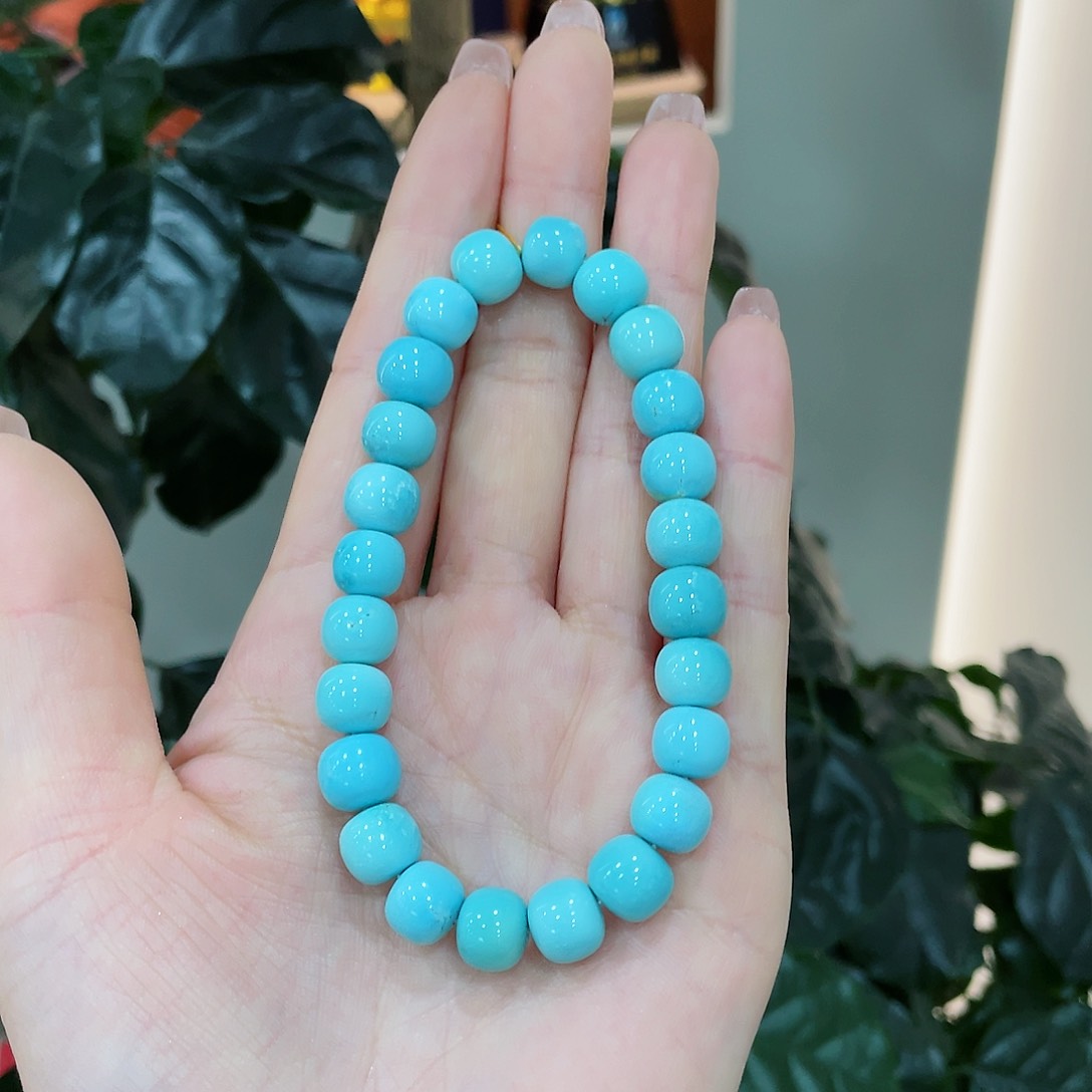 绿松石手串未镶嵌