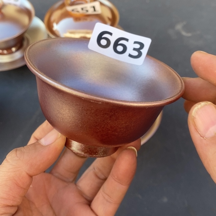 柴烧茶具陶瓷杯子