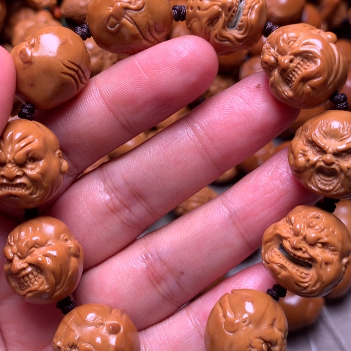 橄榄核手串/手链头一次