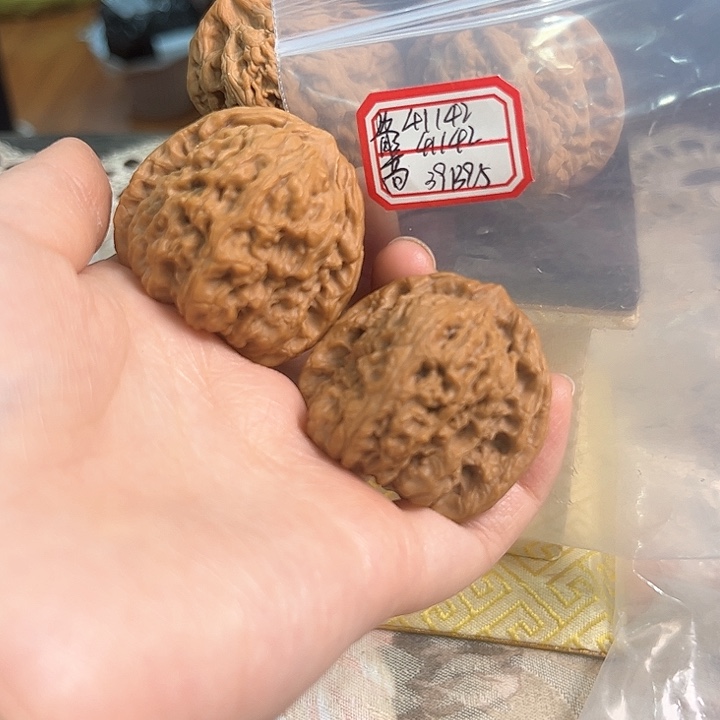 文玩核桃把件南将石