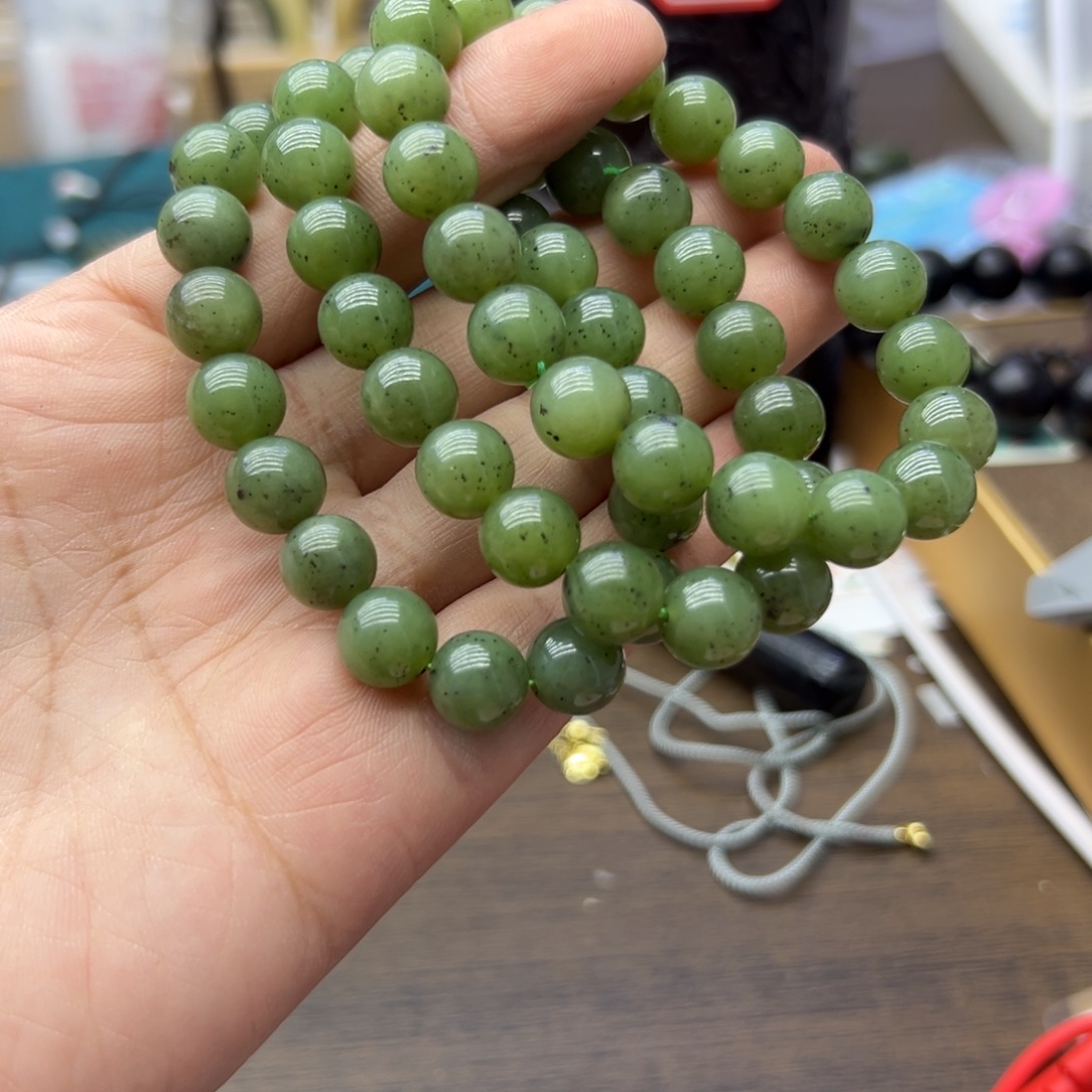 和田玉未镶嵌手链369发一