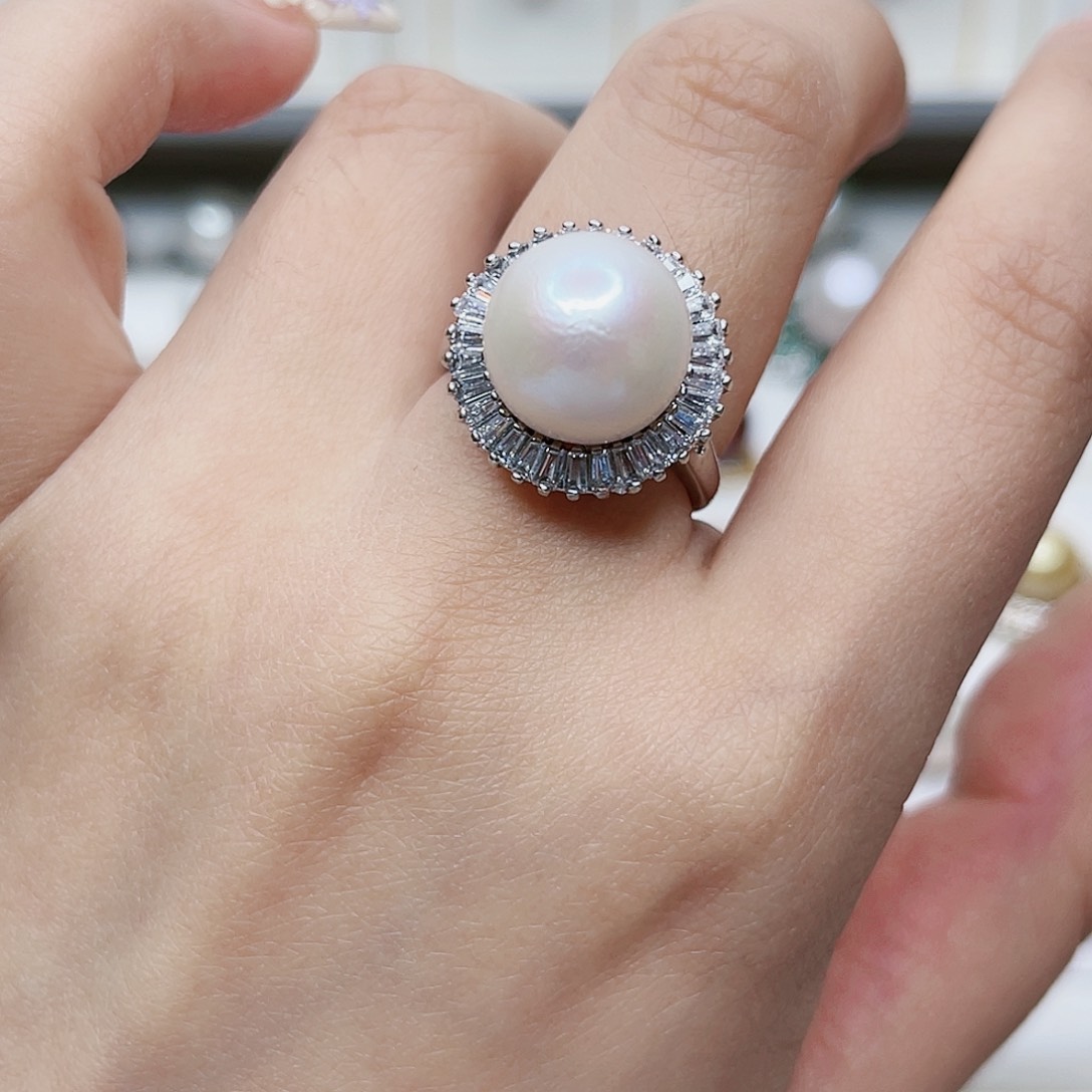 淡水珍珠戒指未镶嵌