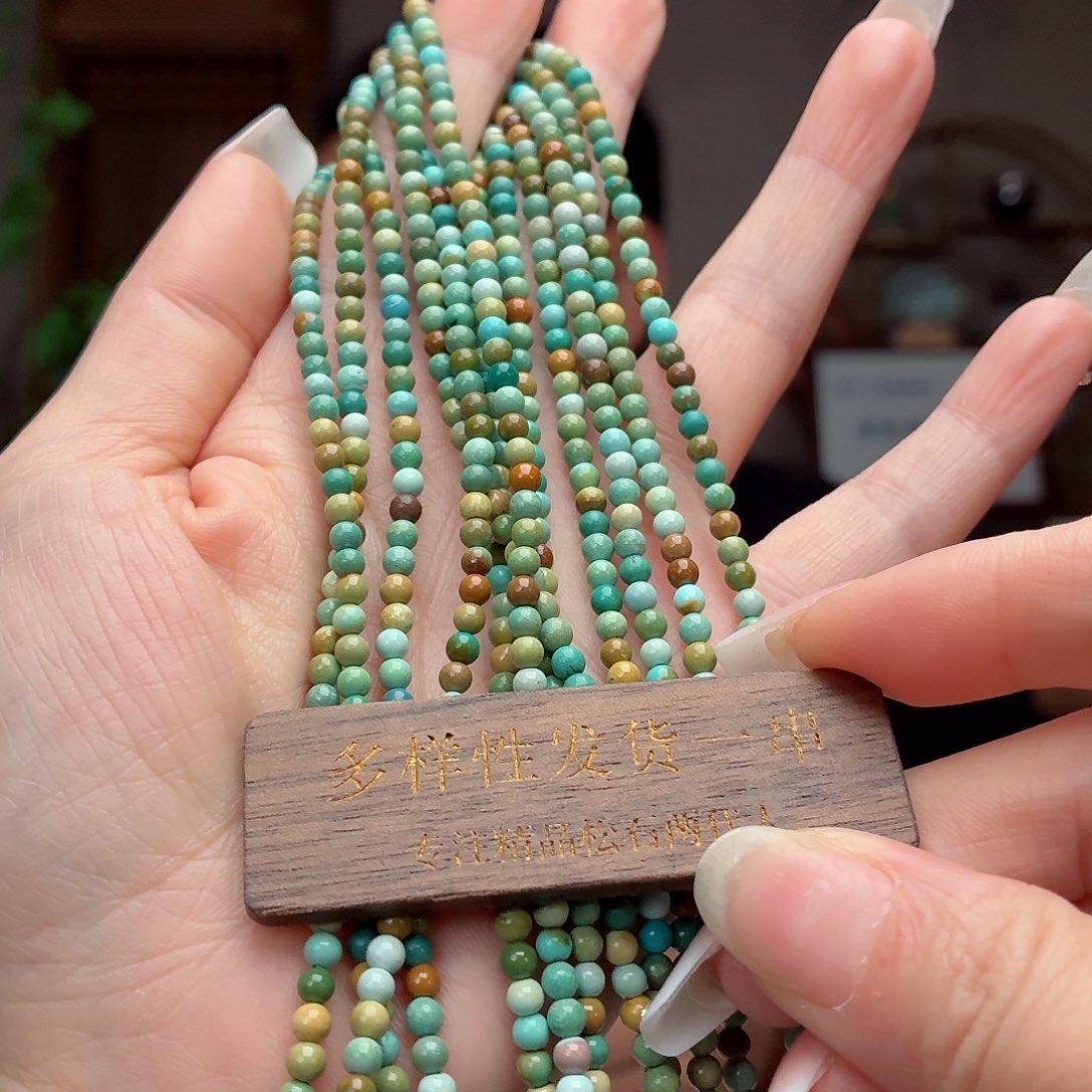 绿松石未镶嵌珠宝奇石多样性发货