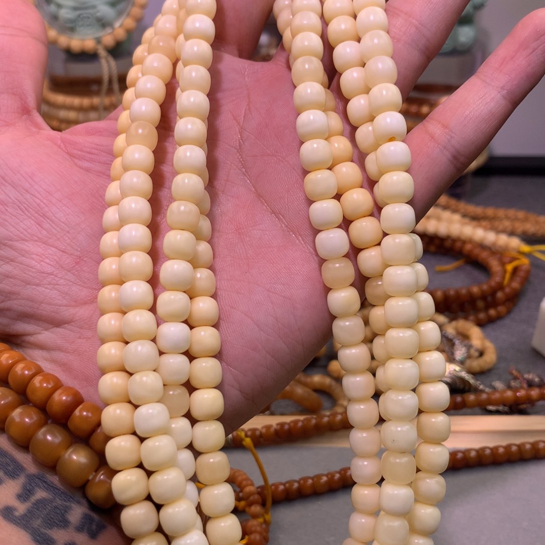 星月菩提吊坠8×7冰心老型脖挂