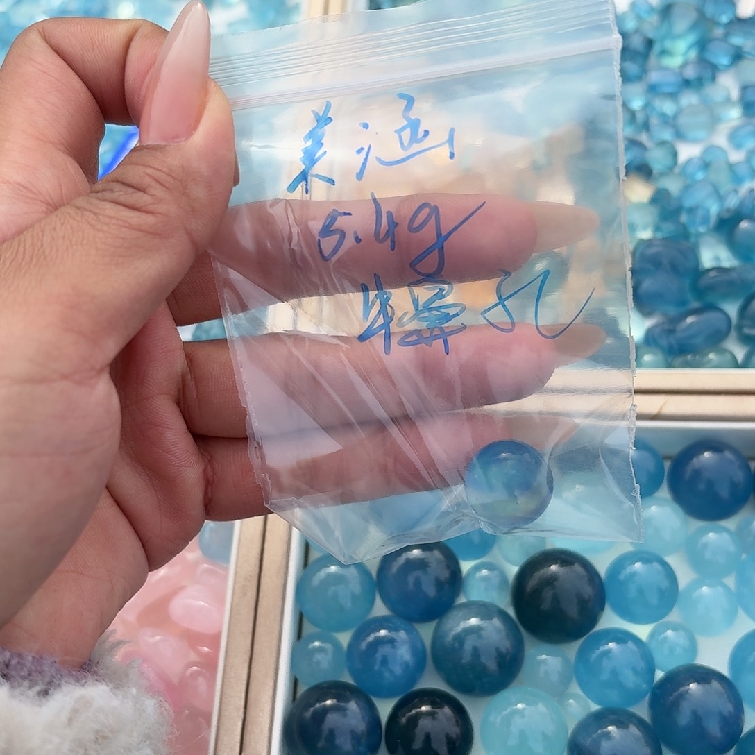 未镶嵌紫晶珠宝半成品