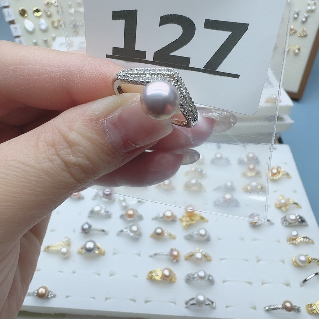 淡水珍珠珠宝奇石合金127