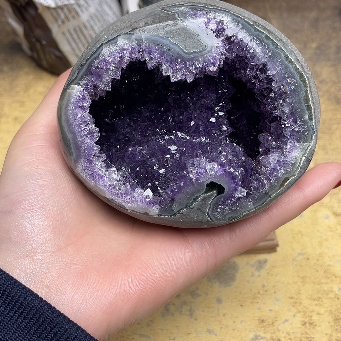 大型摆件（非配饰）银S925镶嵌紫晶