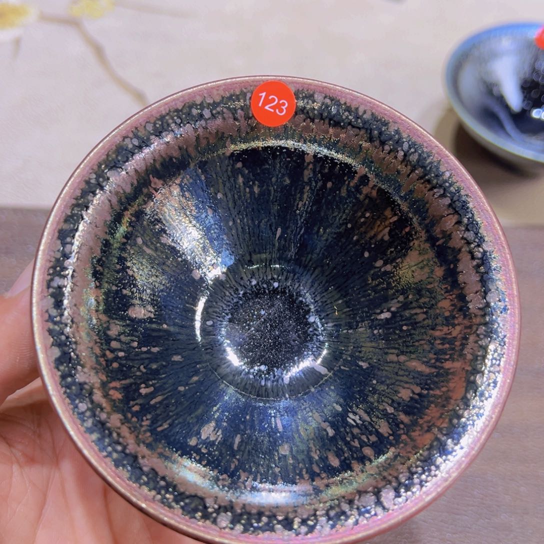 茶盏123建窑建盏朱秋敏龙窑