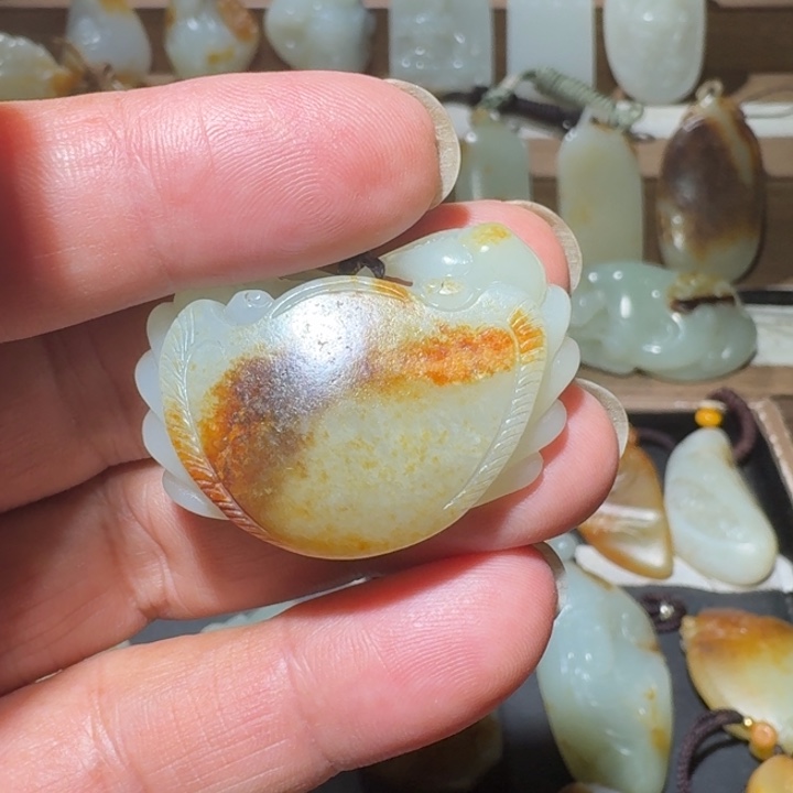 吊坠(不含链)未镶嵌和田玉