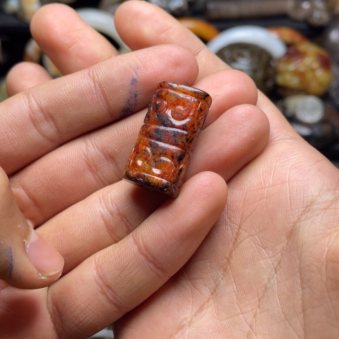 和田玉（糖玉）挂件未镶嵌