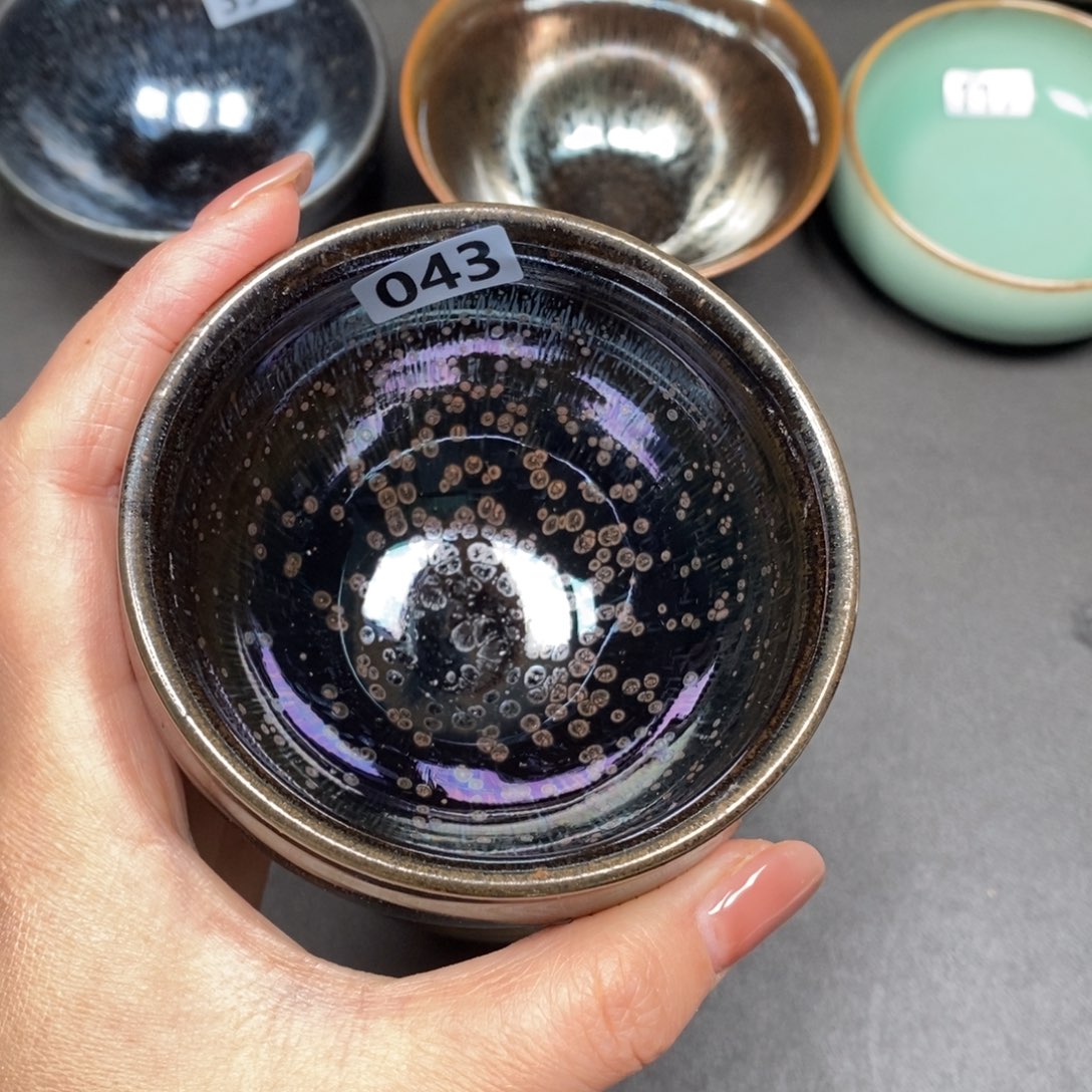 华***仔茶盏建窑建盏主人杯43