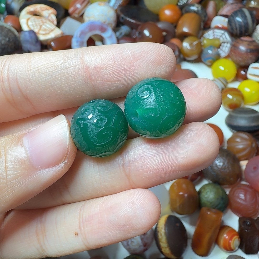 美***活玛瑙/玉髓未镶嵌满30包邮