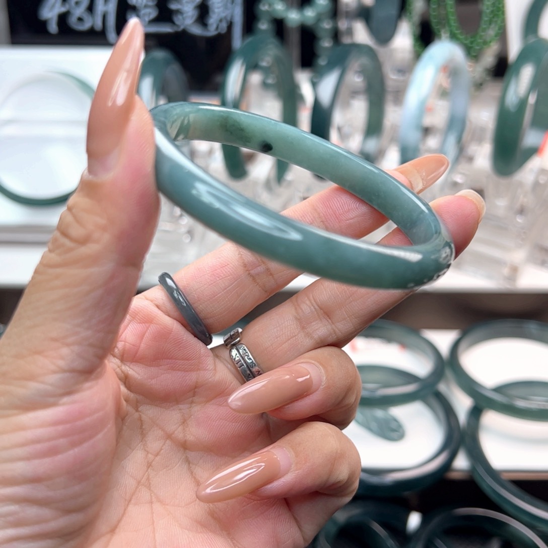 未镶嵌手镯翡翠翡翠（纹裂福利款不退不换）