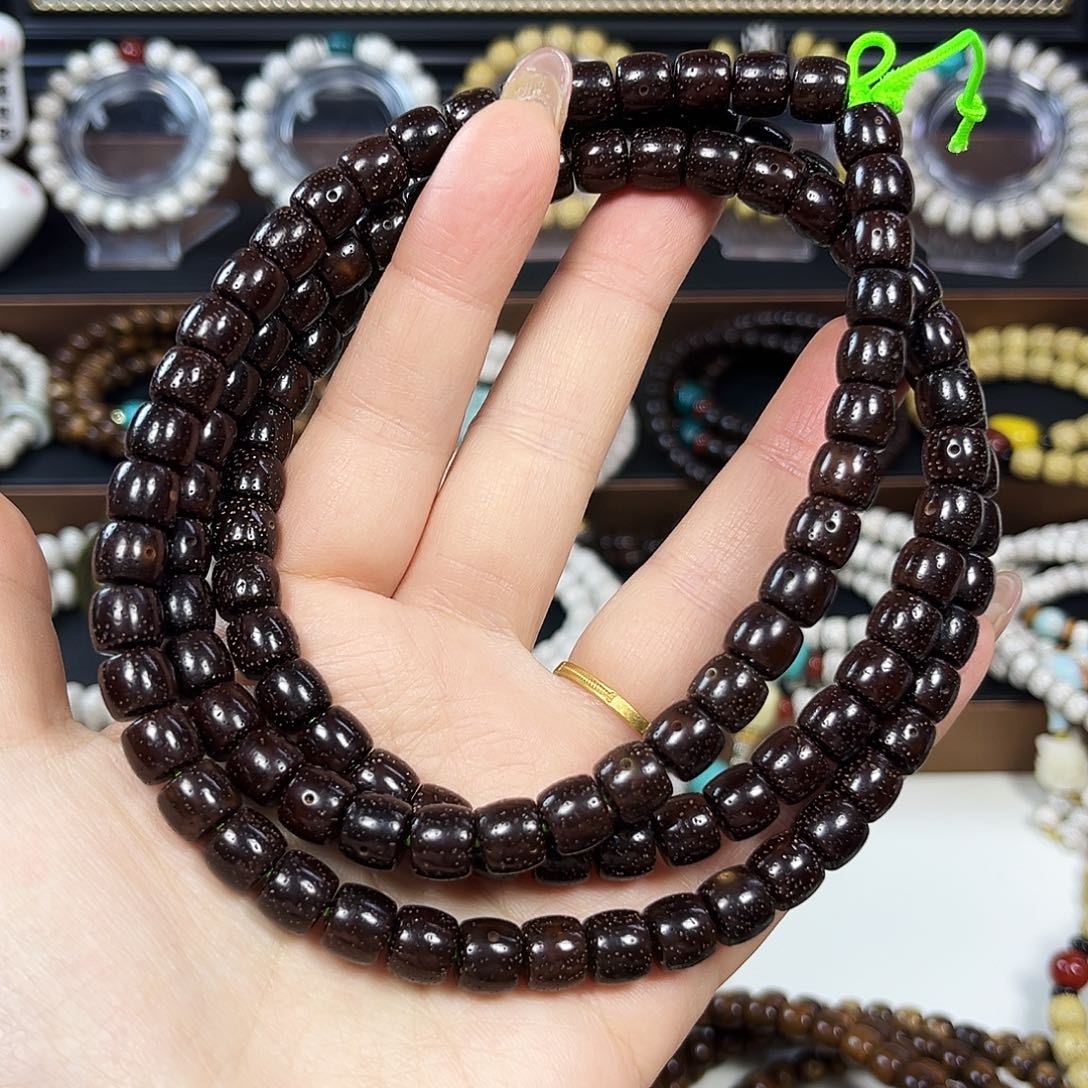 ？***。星月菩提吊坠星月菩提子 原生态