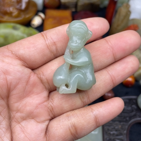 和田玉未镶嵌颈饰29